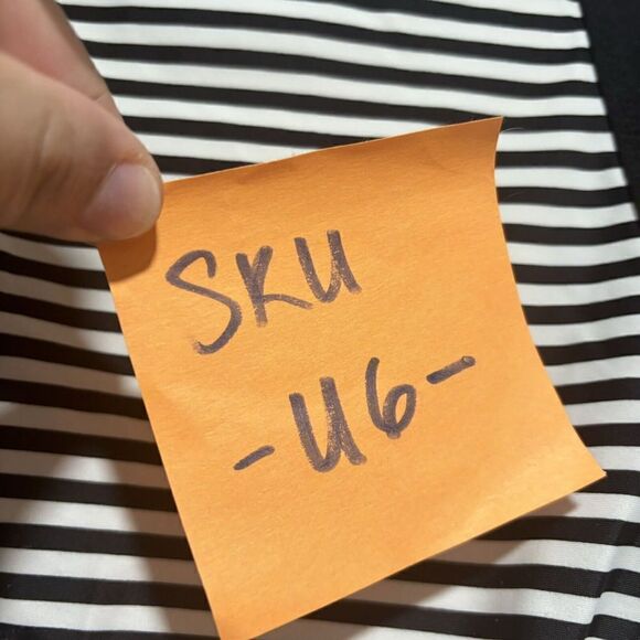 Athleta Montauk Stripe High Waisted Bottom Black Size Small Athletic - Picture 6 of 8